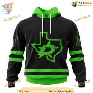 Custom 2023 Alternate Kits NHL Dallas Stars Hoodie 3D Shirt 1