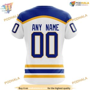 Custom 2023 Away Kits NHL Buffalo Sabres 3D Hoodie Exclusive Merchandise 4