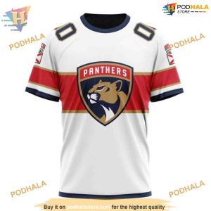 Custom 2023 Away Kits NHL Florida Panthers Hoodie 3D Sweatshirt 3