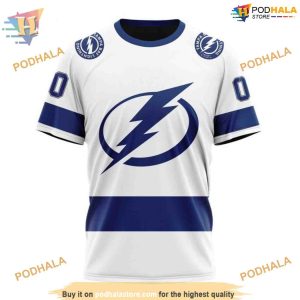 Custom 2023 Away Kits NHL Tampa Bay Lightning Hoodie 3D 3