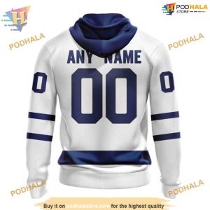 Custom 2023 Away Kits NHL Toronto Maple Leafs Hoodie 3D 2