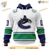 Custom 2023 Away NHL Vancouver Canucks Hoodie 3D
