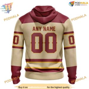 Custom 2023 Heritage Classic Concept NHL Calgary Flames Hoodie 3D 2