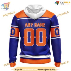 Custom 2023 Heritage Classic Concept NHL Edmonton Oilers Hoodie 3D 2