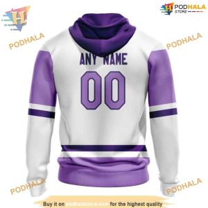 Custom 2023 Hockey Fight Cancer NHL Florida Panthers Hoodie 3D 2