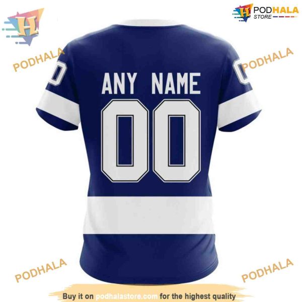 Custom 2023 Home Kits NHL Tampa Bay Lightning Hoodie 3D
