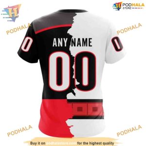 Custom 2023 Home Mix Away NHL Carolina Hurricanes Hoodie 3D Sweatshirt 4