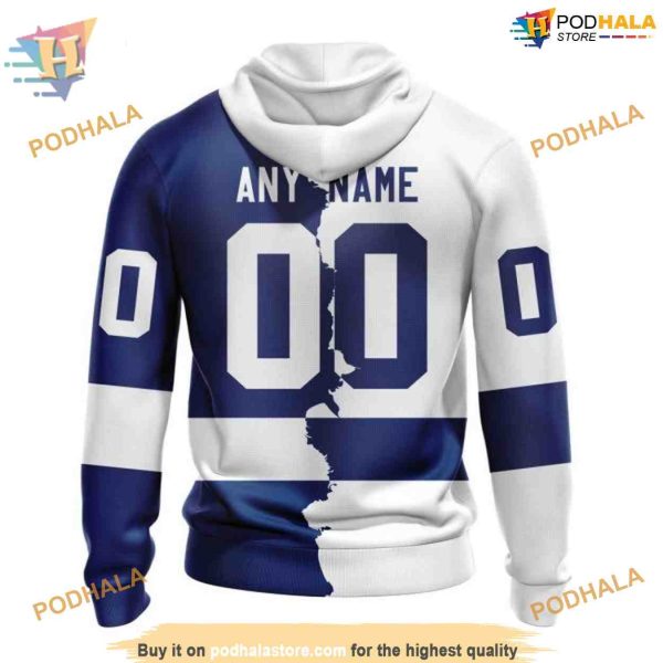 Custom 2023 Home Mix Away NHL Tampa Bay Lightning Hoodie 3D
