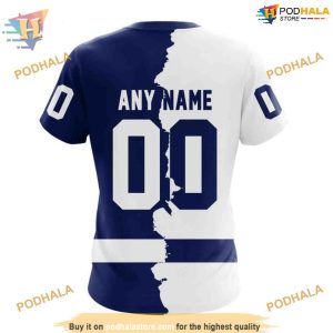 Custom 2023 Home Mix Away NHL Toronto Maple Leafs Hoodie 3D 4