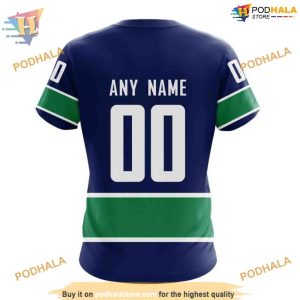 Custom 2023 Home NHL Vancouver Canucks Hoodie 3D 4
