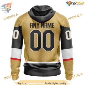 Custom 2023 Home NHL Vegas Golden Knights Hoodie 3D Shirt 2