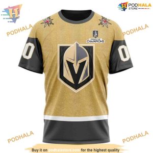 Custom 2023 Home NHL Vegas Golden Knights Hoodie 3D Shirt 3