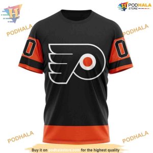 Custom 2023 New Third Kits NHL Philadelphia Flyers Hoodie 3D 3