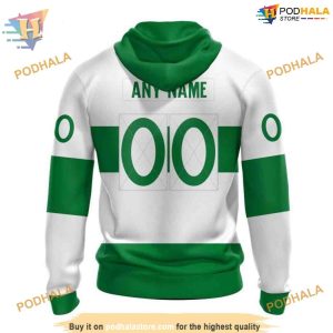 Custom 2023 White St Pats Kits NHL Toronto Maple Leafs Hoodie 3D 2