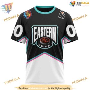 Custom All Star Eastern Conference 2023 NHL Philadelphia Flyers Hoodie 3D 3