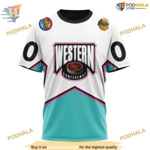 Custom All Star Western Conference 2023 NHL Chicago Blackhawks Hoodie 3D 3