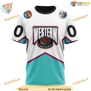 Custom All Star Western Conference 2023 NHL Edmonton Oilers Hoodie 3D 3