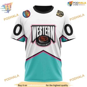 Custom All Star Western Conference 2023 NHL Vegas Golden Knights Hoodie 3D 3