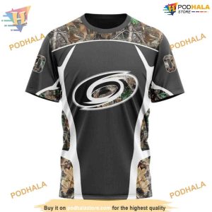 Custom Camo Hunting Design NHL Carolina Hurricanes Hoodie 3Ds 3