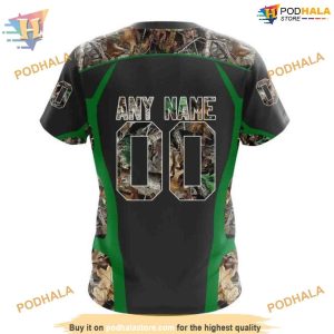 Custom Camo Hunting Design NHL Dallas Stars Hoodie 3D Shirt 4