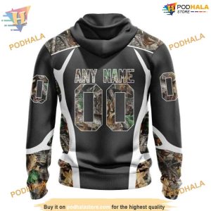 Custom Camo Hunting Design NHL Philadelphia Flyers Hoodie 3D 2