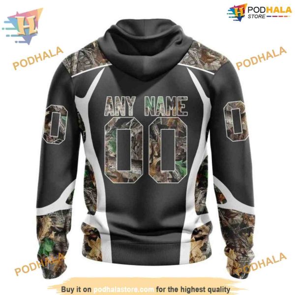Custom Camo Hunting Design NHL Tampa Bay Lightning Hoodie 3D