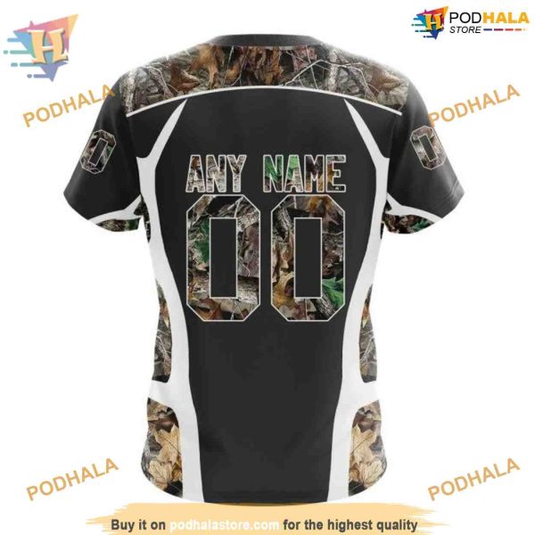 Custom Camo Hunting Design NHL Tampa Bay Lightning Hoodie 3D