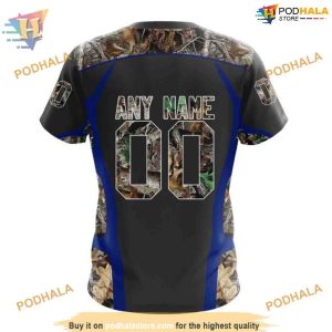 Custom Camo Hunting Design NHL Vancouver Canucks Hoodie 3D 4
