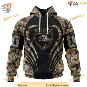 Custom Camo Hunting NHL Florida Panthers Hoodie 3D Sweatshirt 1