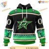 Custom Celebrate St Patrick's Day NHL Dallas Stars Hoodie 3D
