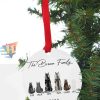 Custom Christmas Canine Ornament, Fun Family Christmas Gifts
