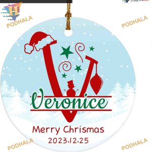 Custom Christmas Ornaments 2023, Personalized Family Christmas