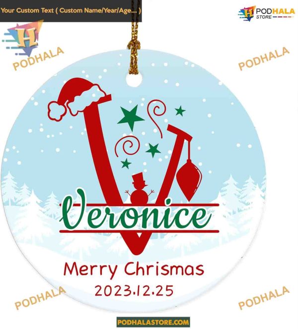 Custom Christmas Ornaments 2023, Personalized Family Christmas