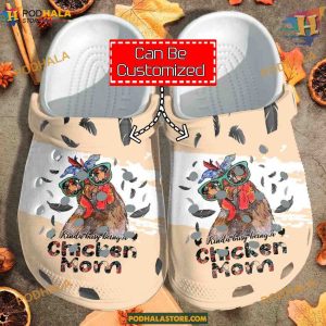 Custom Crocs Busy Being Chicken Mom Clog, Trending Gift Shoes