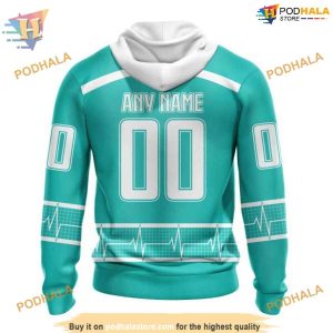 Custom Design Honoring Healthcare Heroes NHL Philadelphia Flyers Hoodie 3D 2