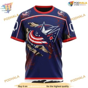 Custom Design Jersey Halloween NHL Columbus Blue Jackets Hoodie 3D 3