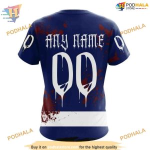 Custom Design Jersey Halloween NHL Tampa Bay Lightning Hoodie 3D 4