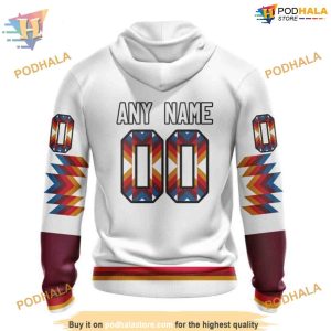 Custom Design With Native Pattern NHL Colorado Avalanche Hoodie 3D Sweatshirt 2