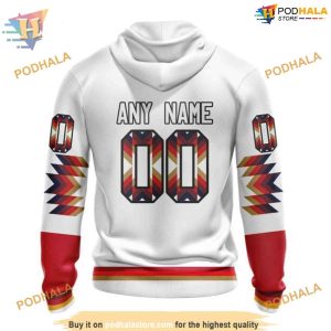 Custom Design With Native Pattern NHL Florida Panthers Hoodie 3D Sweatshirt 2