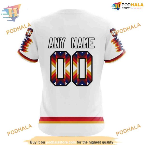 Custom Design With Native Pattern NHL Toronto Maple Leafs Hoodie 3D