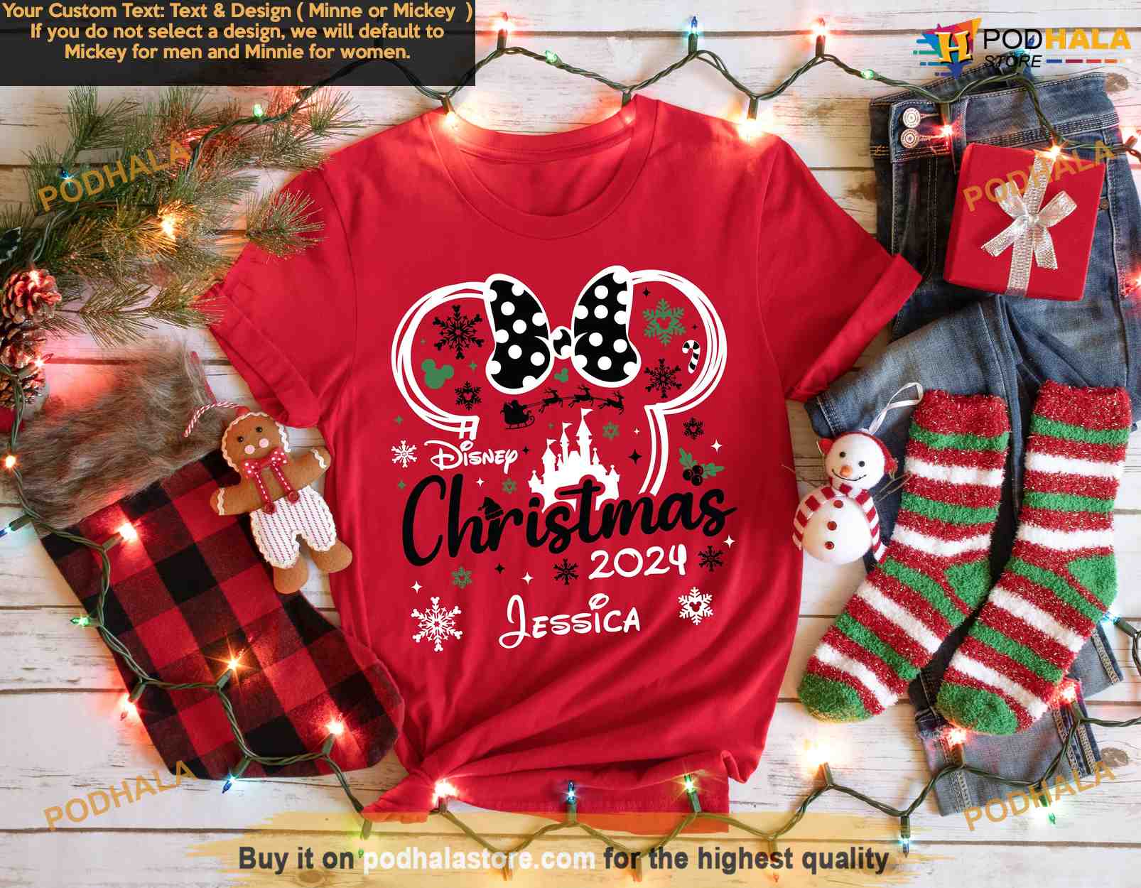  Custom Disney Christmas 2023 Sweatshirts, Disney Trip