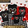 Custom Disney Christmas Family Shirt, Mickey Minnie Xmas Gift, Family Disney Christmas Party