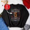 Custom Dog Photo Ugly Christmas Sweatshirt, Personalized Pet Xmas Gift