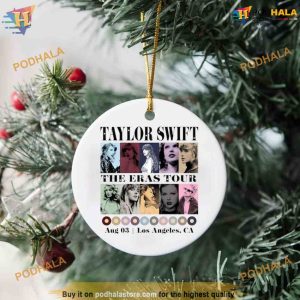 Custom Eras Tour Ornament, Swiftie Fan Christmas Decor, TS Eras 2023 Keepsake
