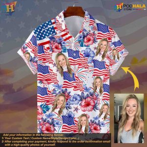 Custom Face Hawaiian Shirt Personalized Hawaiian Shirt for Men and Women 2