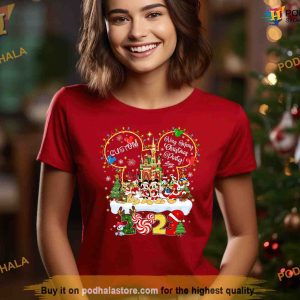 Custom Family Christmas Shirt Mickeys Very Merry 2023 Christmas Family Disney Shirt 2