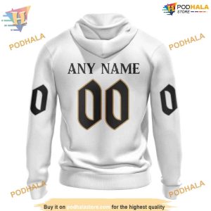 Custom Gasparilla Kits White NHL Tampa Bay Lightning Hoodie 3D 2