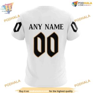 Custom Gasparilla Kits White NHL Tampa Bay Lightning Hoodie 3D 4