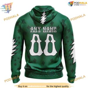 Custom Grateful Dead Design NHL Dallas Stars Hoodie 3D Shirt 2