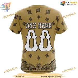 Custom Grateful Dead Design NHL Vegas Golden Knights Hoodie 3D Shirt 4